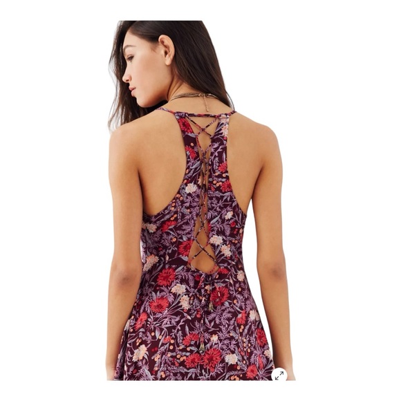 URBAN OUTFITTERS Kimchi Blue Sabina Ruffle Wrap Mini Dress Size XS - Picture 3 of 5